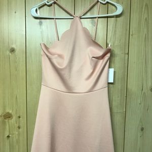 Pink dress, size: M, never worn.